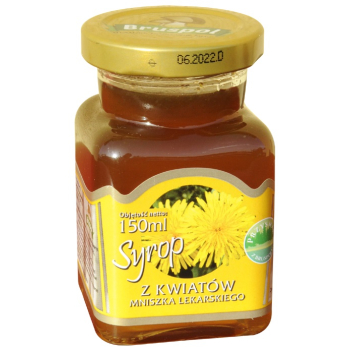 BRUSPOL SYROP Z KWIATU MNISZKA LEKARSKIEGO 150 ml